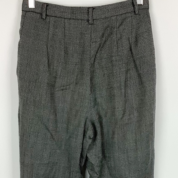 𝅺Vintage Rafaella Women's High Rise Wool Pleated Dress Pants Career Trousers 8 - Picture 5 of 8